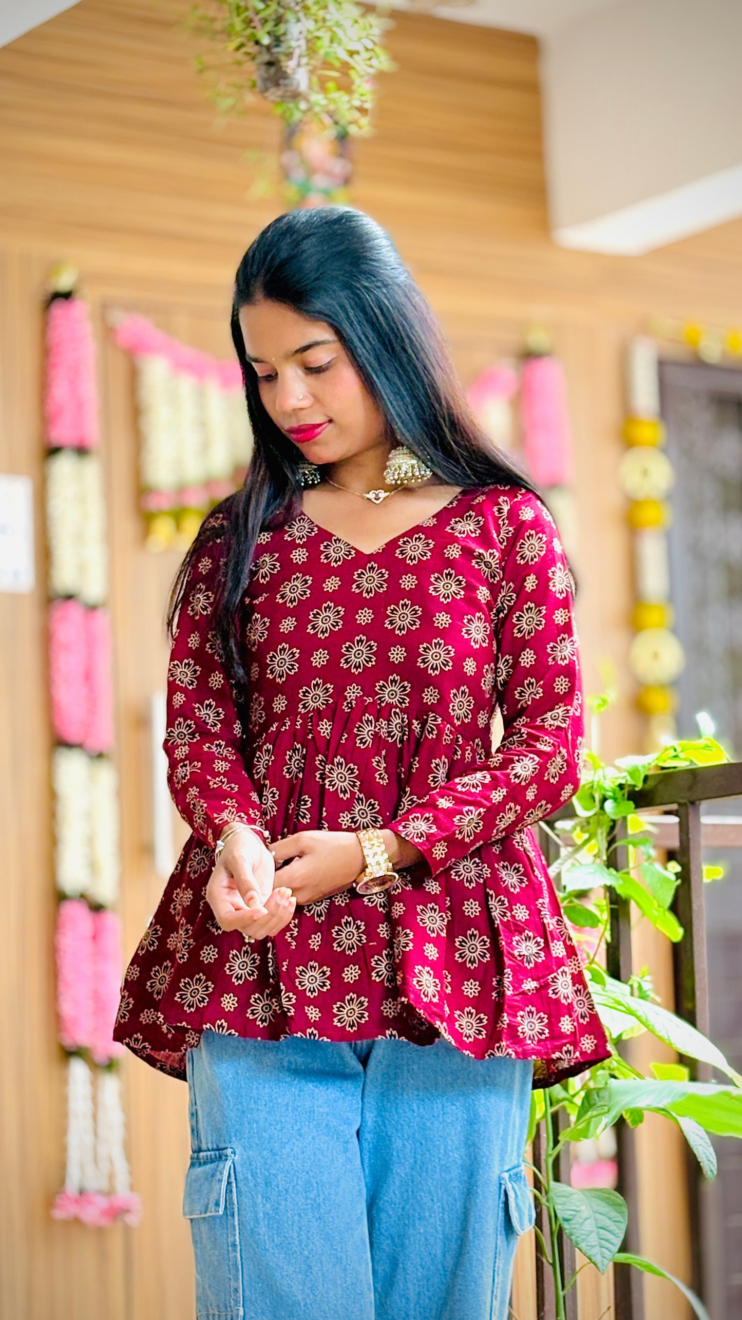 Cutest Matka Neck Kurti
